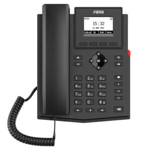 Fanvil 2SIP Entry Level WiFi 4 VoIP Phone with PSU - Image 1