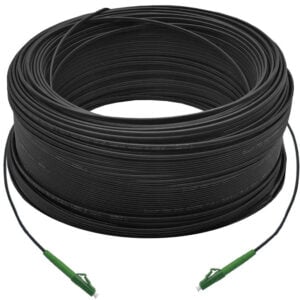 Linkbasic Fibre Outdoor Drop Cable 150M LC-LC APC 1Core - Image 1