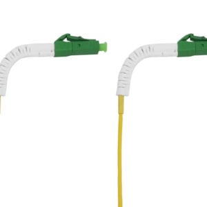 Linkbasic Fibre Flylead LC-LC SM 1M APC Flex Boot - Image 1
