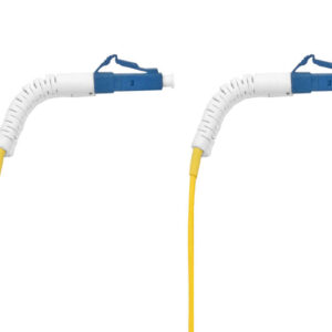Linkbasic Fibre Flylead LC-LC SM 1M UPC Flex Boot - Image 1