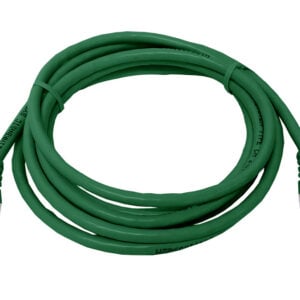 Linkbasic 2 Metre UTP Cat5e Flylead Green - Image 1