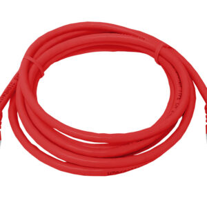 Linkbasic 2 Metre UTP Cat5e Flylead Red - Image 1