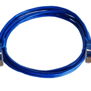 Linkbasic 3 Metre FTP Cat5e Flylead Blue - Image 1