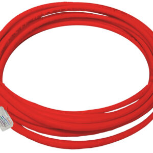 Linkbasic 5 Metre UTP Cat5e Flylead Red - Image 1