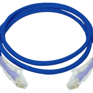 Linkbasic 1 Metre UTP Cat6 Flylead Blue - Image 1