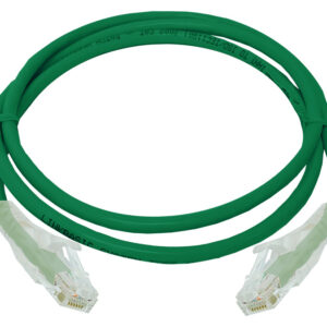 Linkbasic 1 Metre UTP Cat6 Flylead Green - Image 1