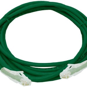 Linkbasic 3 Metre UTP Cat6 Flylead Green - Image 1