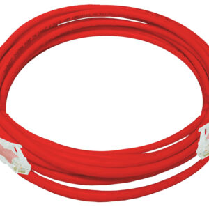 Linkbasic 5 Metre UTP Cat6 Flylead Red - Image 1