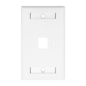 Linkbasic One Port Faceplate 115 x 70mm - Image 1