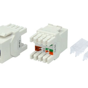 Linkbasic Cat6a UTP Keystone Jack - Image 1