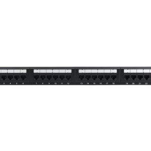 Linkbasic 24 Port Cat5e Rack Mount Patch Panel - Image 1