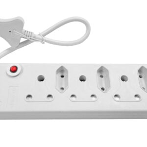 Multi Plug 3x16A 3x5A 0.5m Cord White - Image 1