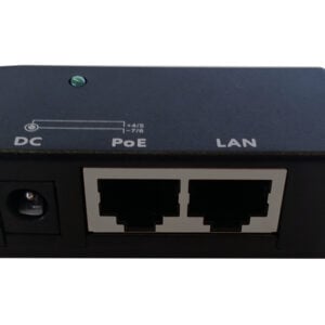 Single Port Fast Ethernet Passive PoE Injector - Image 1