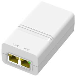 Procet Gigabit 52V 30W PoE Adapter with No Cable - Image 1