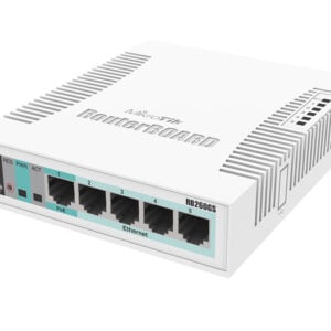 MikroTik SwOS Smart Switch 5 Port Gigabit 1SFP - Image 1