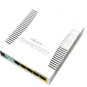 MikroTik SwOS Smart Switch 5 Port Gigabit 1SFP PoE Out - Image 1