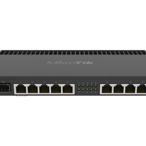 MikroTik 10 Port Gigabit 1SFP+ 4 Core L5 Rack-Mount Router - Image 1