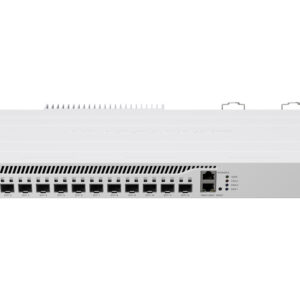 MikroTik Cloud Core 12 Port SFP+ 2 SFP28 4 Core Router - Image 1