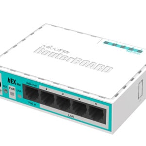 MikroTik hEX Lite 5 Port Ethernet Desktop Router - Image 1