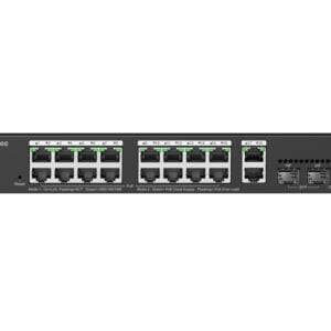 Reyee 18 Port Gigabit with 16 PoE 250W 2SFP Smart Managed Switch - Image 1
