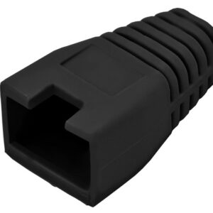 Linkbasic Black Boots RJ45 - Image 1