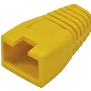 Linkbasic Yellow Boots RJ45 - Image 1