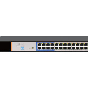 Scoop 24 Port Fast Ethernet PoE 250W 2 Gigabit 1SFP Switch - Image 1