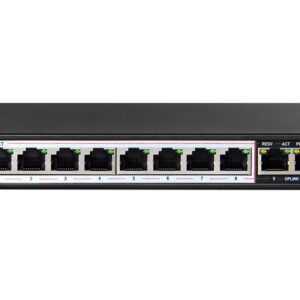 Scoop 10 Port Gigabit 8 PoE 96W Switch - Image 1
