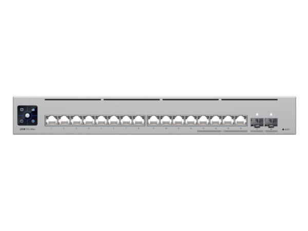 Ubiquiti UniFi Pro Max Switch 16 with 12 Gigabit 4x 2.5Gbps 2SFP+ | USW-Pro-Max-16