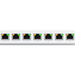 Ubiquiti UniFi Switch Ultra 8 Port Gigabit 1PoE Input 7 PoE Out - Image 1