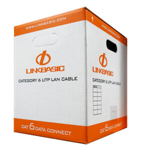 Linkbasic 305m Box Cat6 Solid Grey UTP Cable - Image 1