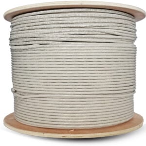 Linkbasic 500m Drum Cat6 Solid Grey UTP Cable - Image 1
