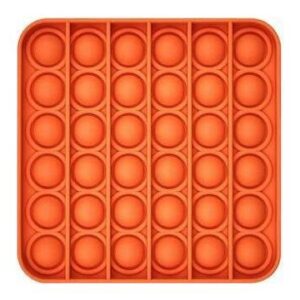 Sceedo Pop It Bubble Square Fidgt Orange Multi No