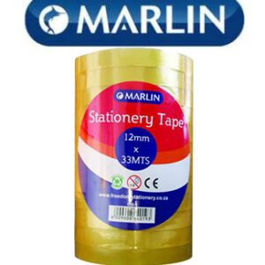 Marlin Office and Student Stationery Clear Tape