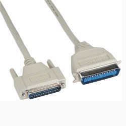 UniQue 25 PIN Printer Cable 1.8M OEM No Warranty