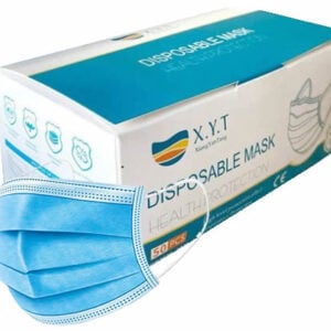 Casey XYT Branded 3 Ply Disposable Face Mask with Earloop - Image 1