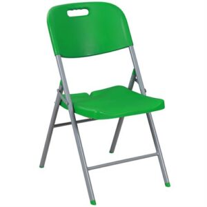 Casey Steel Folding Chair size 430x450x835mm Colour Green
