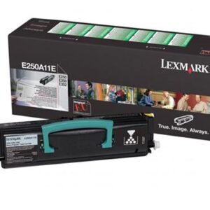 Lexmark E250 RETURN PROGRAM TONER Retail Box