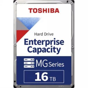Toshiba 16 TB MG Series 3.5″ Enterprise SATA Hard