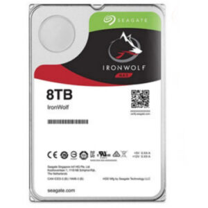 Seagate Ironwolf 8TB 3.5" Internal NAS Drives; SATA 6GB