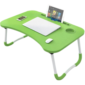 UniQue Foldable Laptop Desk Green - Image 1