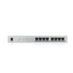 Zyxel GS1008-HP, 8 Port Gbit PoE+ Unmanaged Desktop Switch, 8 X PoE, 60 Watt Power Budget