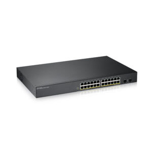 Zyxel GS1900-24HPv2 Switch 24-Port Gbe, Smart Managed, PoE With Gbe Uplink