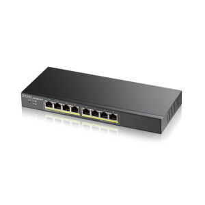 Zyxel GS1900-8HP Switch, 8-Port Gbe, Smart Managed, PoE