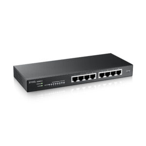 Zyxel GS1915-8, 8-port GbE Smart Hybrid Switch, standalone or NebulaFlex Cloud (NON-POE)