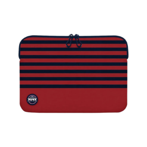 Port LA Mariniere Memory Foam 14" Red Sleeve
