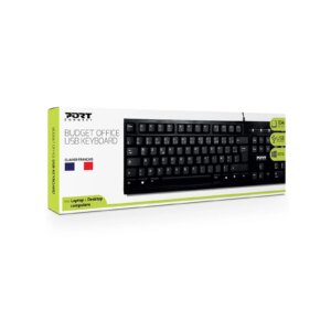 Port Black Office USB Keyboard