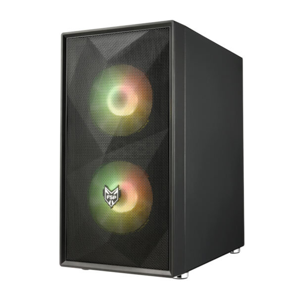 FSP CST130A Micro-ATXGaming Chassis - Black