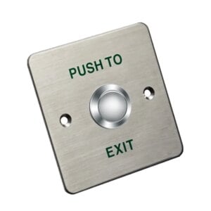 Hikvision 86mm x 96mm x 257mm Door Release Button - Image 1