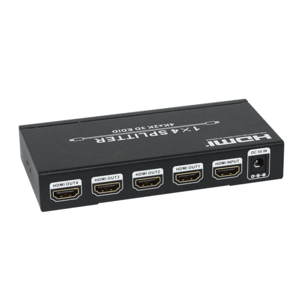 HDCVT 1x4 HDMI 1.4 Splitter supports HDCP1.4 and EDID